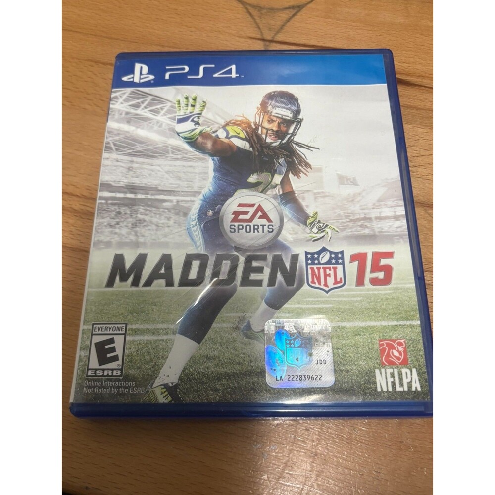 Madden NFL 15 - Sony PlayStation 4 Very Clean Disc PS4 Football Video Game Real